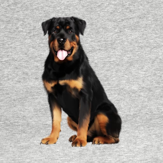 Rottweiler Dog, Dog Lover by dukito